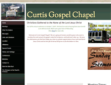 Tablet Screenshot of curtisgospelchapel.org